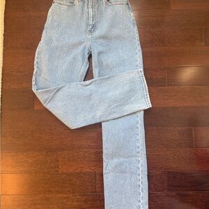 Abercrombie & Fitch Light Blue Straight Leg Jeans